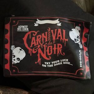 Killstar Admit No one Carnival Du Noir Wristlet Pouch